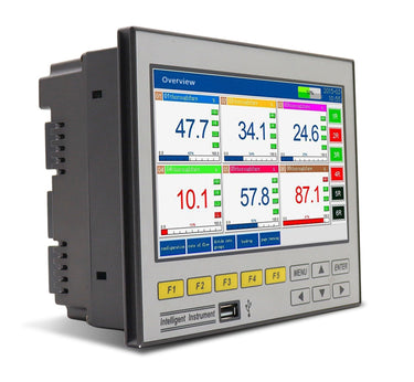 6 Channel Multi-Parameter Datalogger | Temperature RTD Pressure 4-20mA 0-5V Voltage with RS485 -