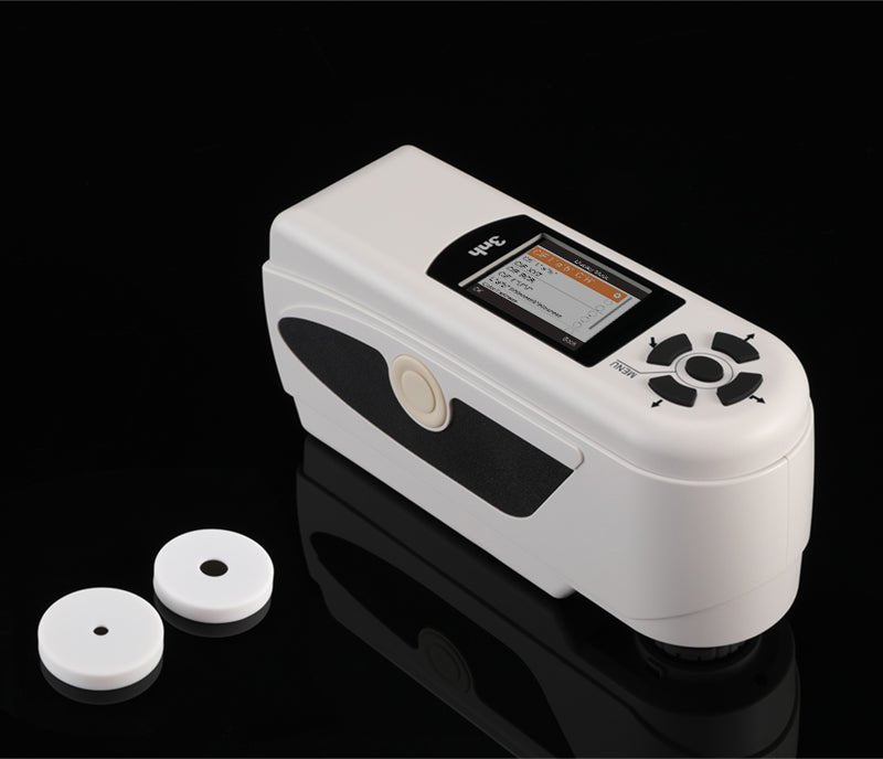 3nh NH310 Portable Colorimeter with different apertures