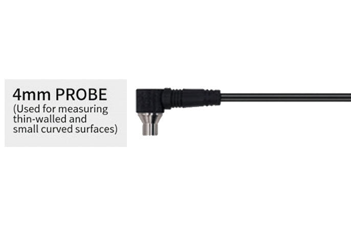 Probe by BRK with a micro diameter for ultrasonic flaw detection.
