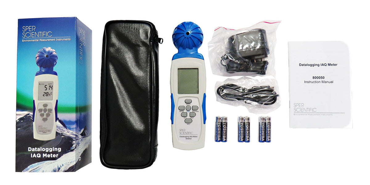 Datalogging Indoor Air Quality Meter | Sper Scientific Direct