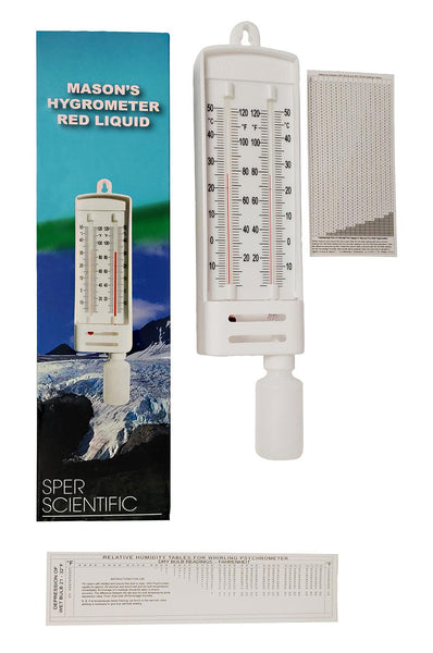 Mason's Hygrometer | Sper Scientific Direct