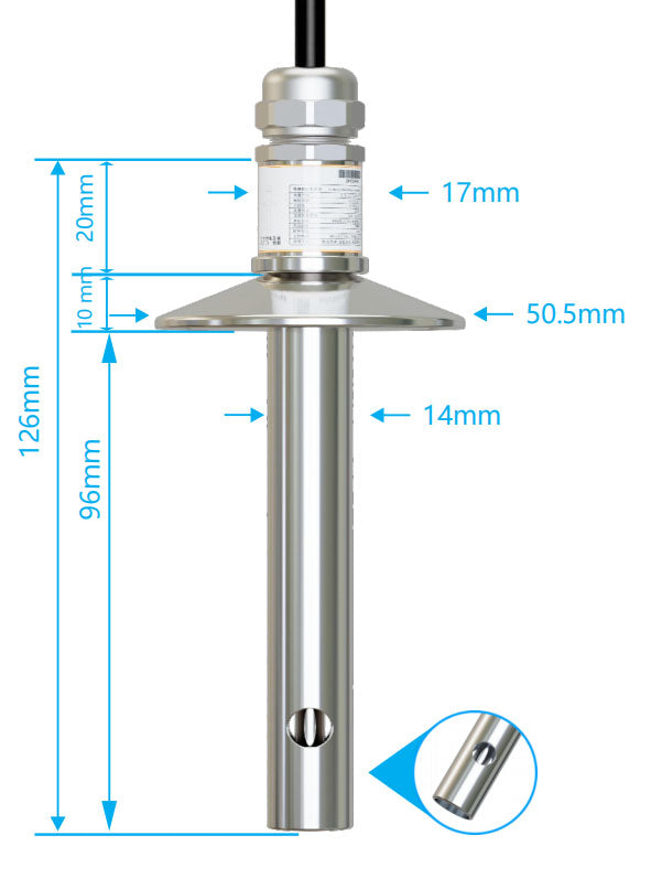 Tri-Clamp Sanitary Conductivity Sensor