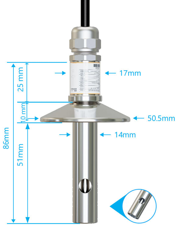 Tri-Clamp Sanitary Conductivity Sensor