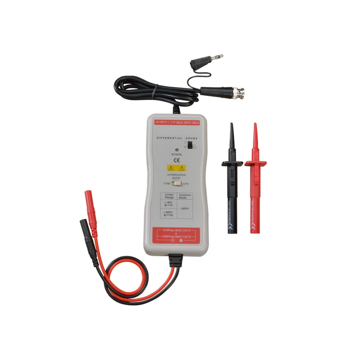 UT-P30 100 MHz 10:1/100:1 Differential Oscilloscope Probe — ut-p30-100-mhz-10-1-100-1-differential-oscilloscope-probe — Scope Probe — Uni-Trend US