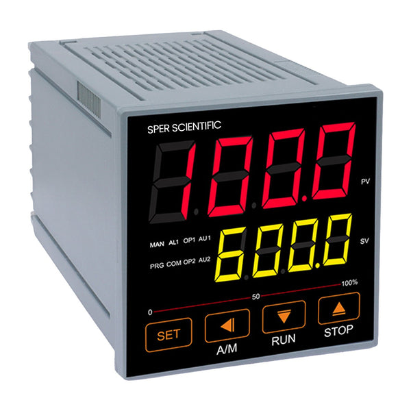 Advanced PID Temperature Controller (96x48mm) - Sper Scientific Direct - Controller -
