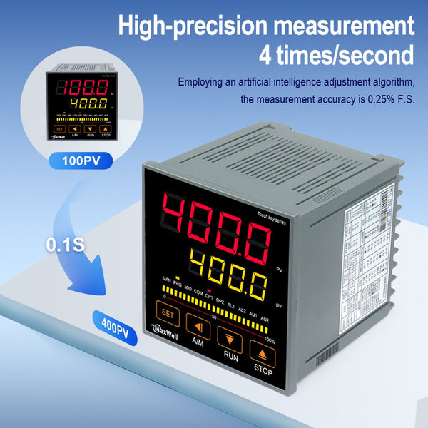 Digital controller with measurement display