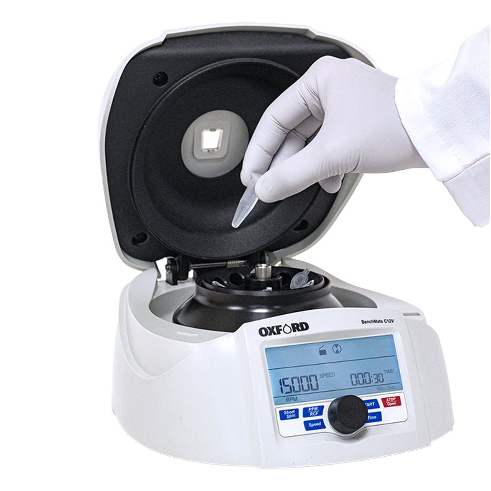 Benchmate C12V High Speed Micro Centrifuge in Use