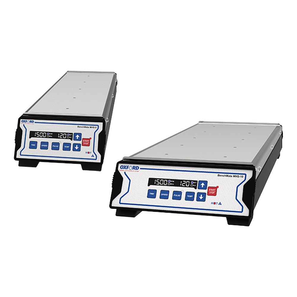 BenchMate MHS-5 and MHS-10 5 and 10 Place Magnetic Hotplate Stirrer