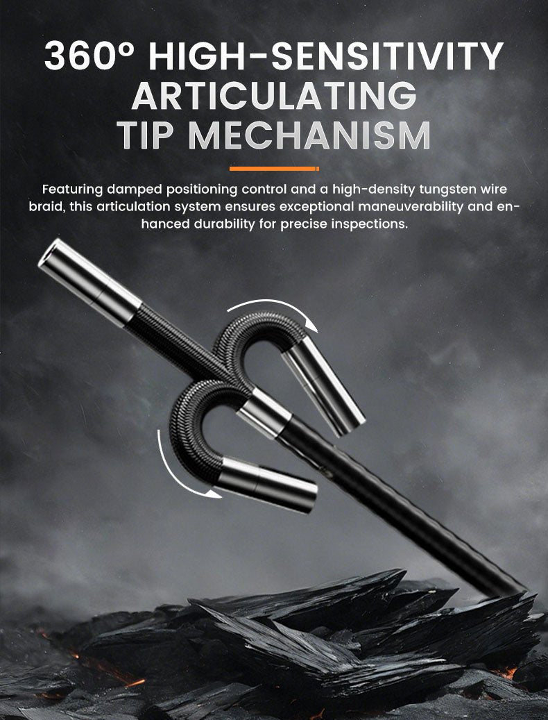 BRK-30 Pro Series 360° Articulating HD Borescope Articulating Tip