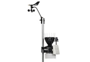 Cabled Vantage Pro2 Plus Sensor Suite Weather Station by Davis Instruments, with anemometer, rain collector, and radiation shield.