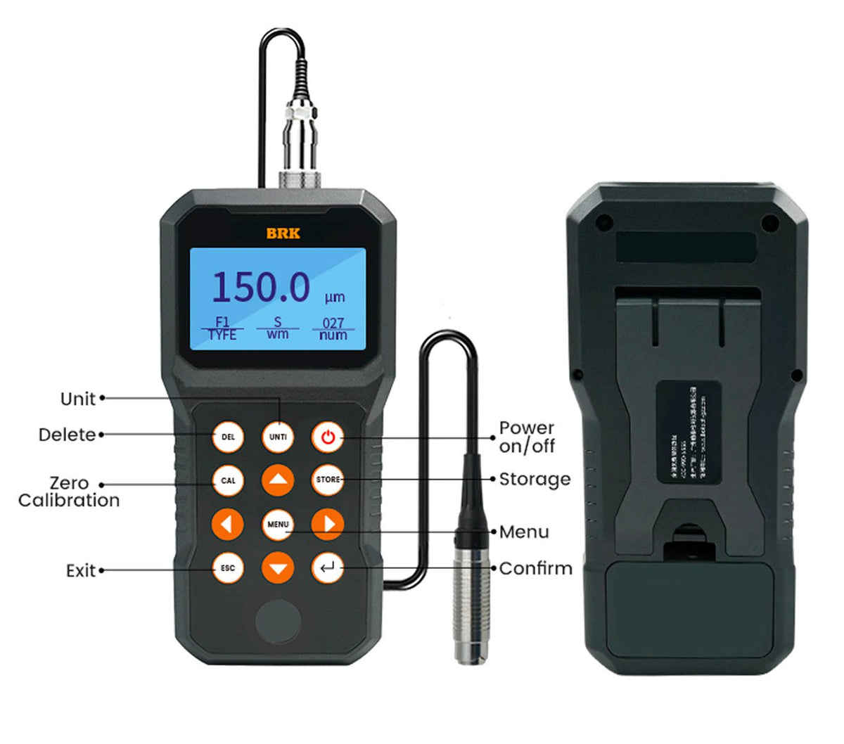CTN-230 Coating Thickness Gauge - BRK - Coating Thickness Gauge -