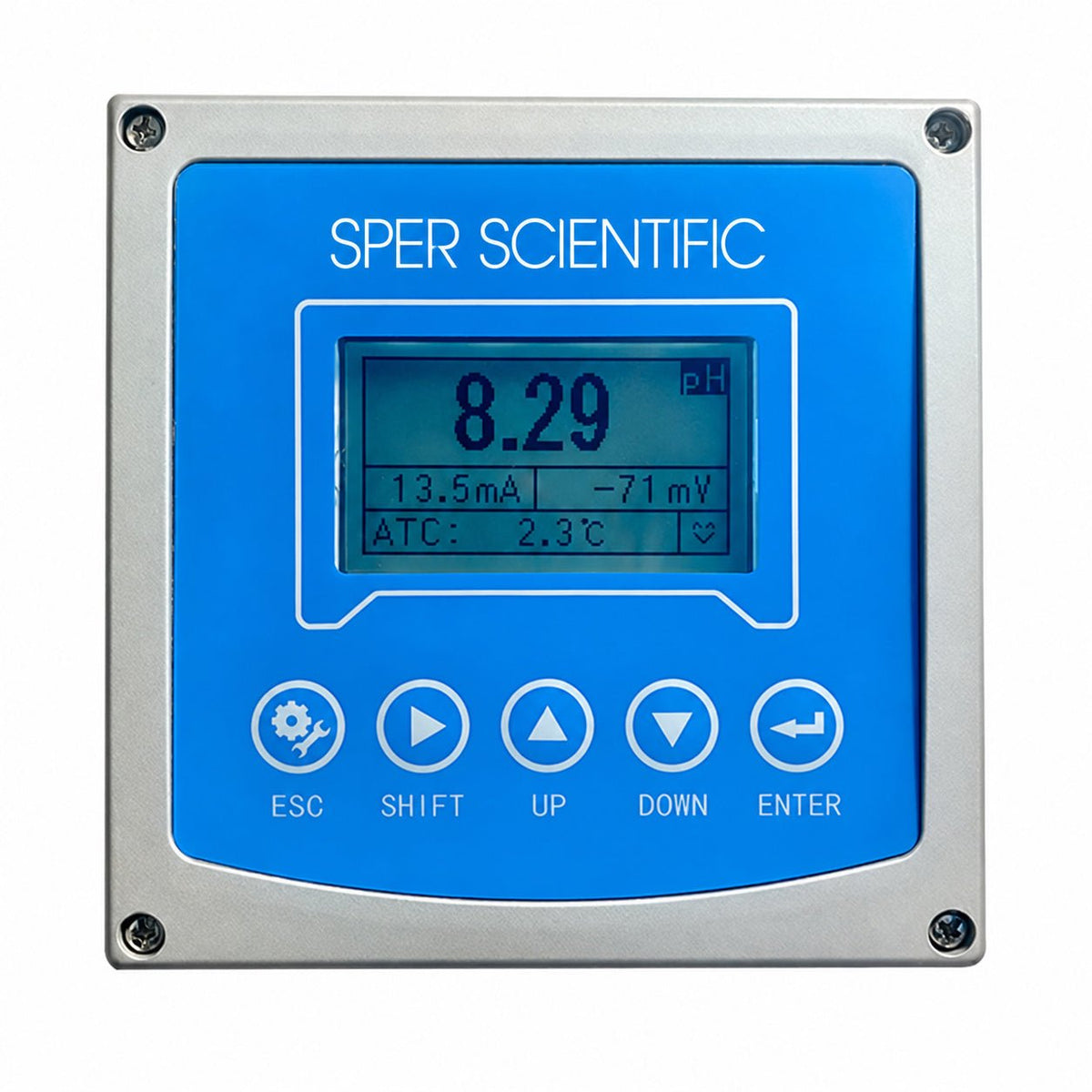 Sper Scientific 870002E pH ORP analyzer, active display
