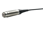 High-temperature probe by BRK with a ridged, cylindrical metal housing and black cable.