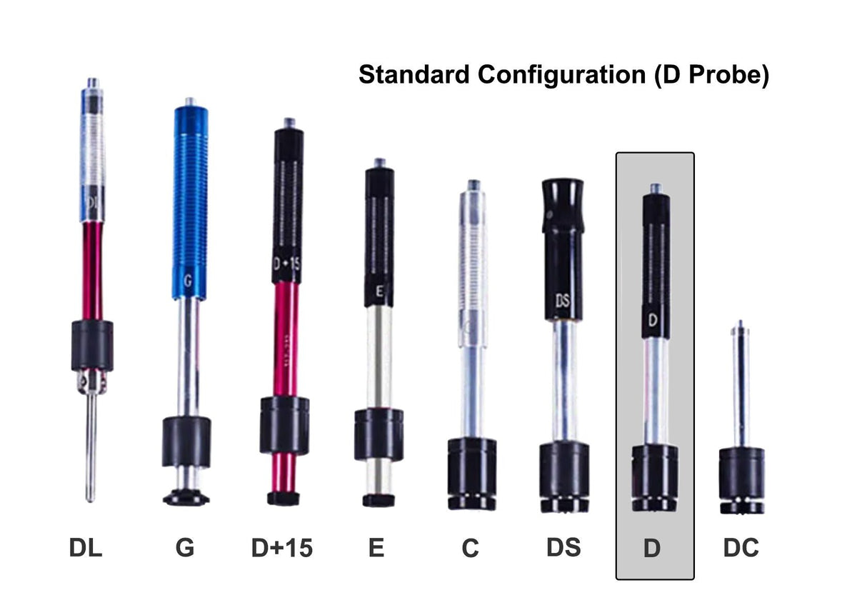 HN-200 Series Leeb Hardness Tester - Optional Probes