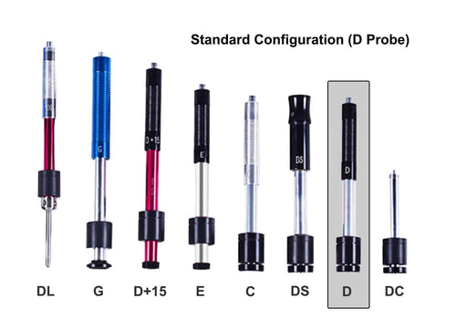 HN-200 Series Leeb Hardness Tester - Optional Probes