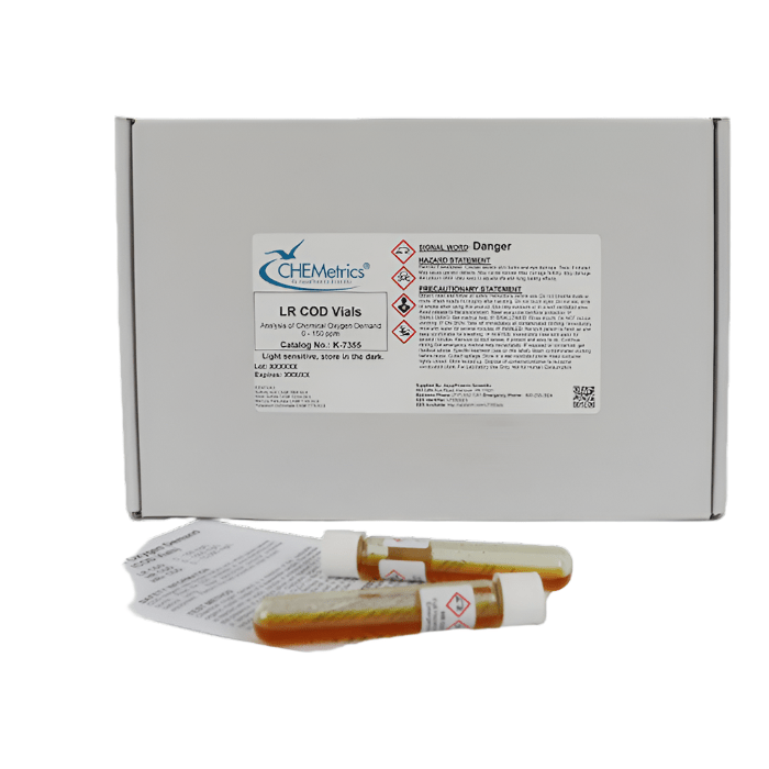 Low Range COD Vials