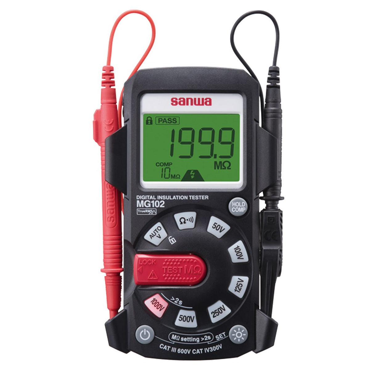 Sanwa MG102 | Pocket-Sized 1000V Insulation Resistance Tester 2