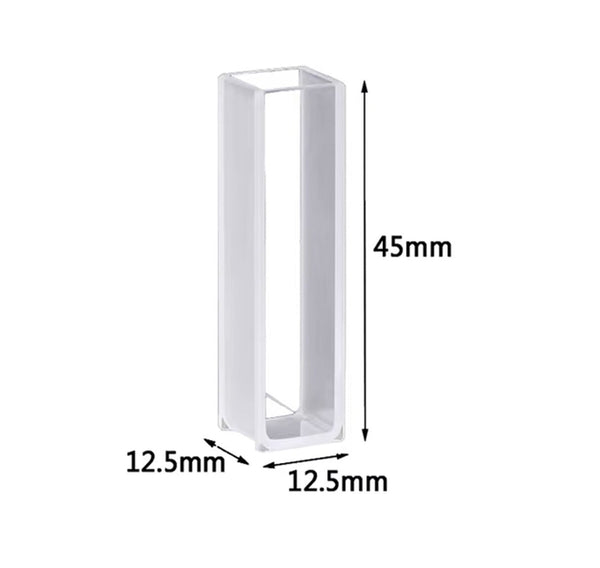 Micro Cuvettes with Lid dimensions