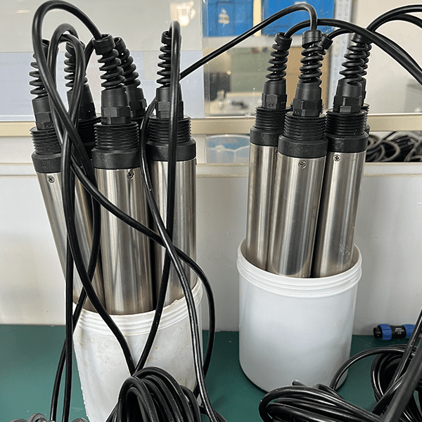 Dissolved oxygen sensors, illustrative group view