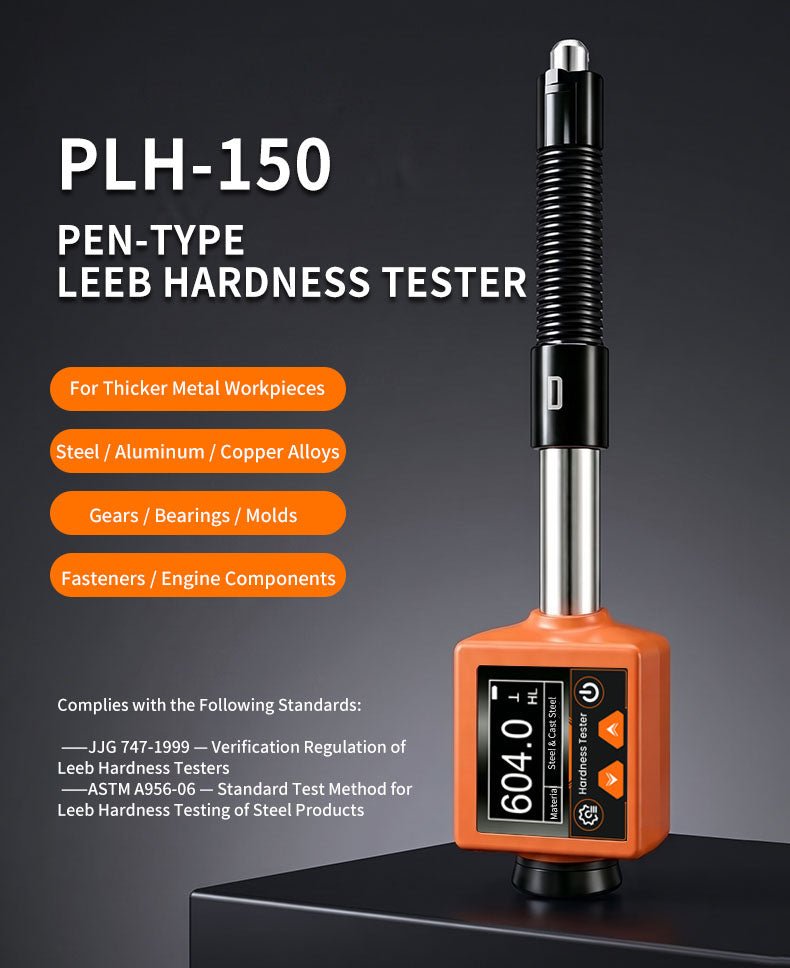 PLH-150 Pen-Type Leeb Hardness Tester - Standards