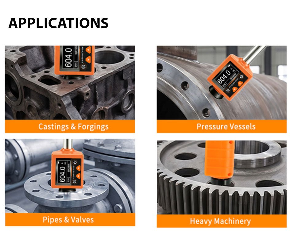 PLH-150 Pen-Type Leeb Hardness Tester Applications