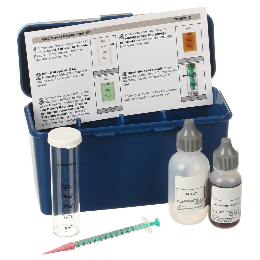 Quat Test Kit - Titrator Version