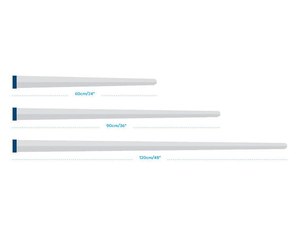 Sentek Drill & Drop Soil Moisture Probe by Davis Instruments, showing three lengths of sensor bars.