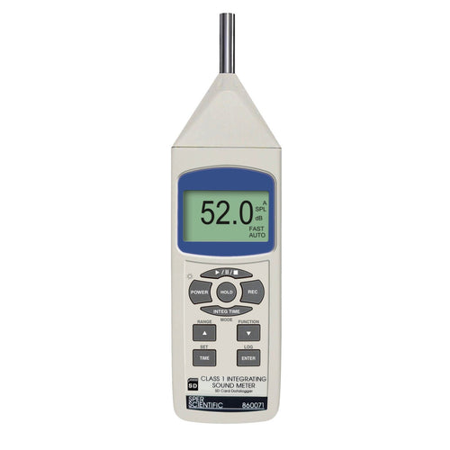 Sound Meter - Type 1 Datalogger with SD Card Sper Scientific