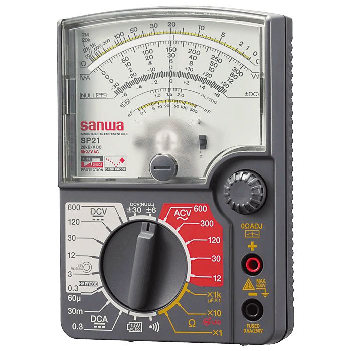 Sanwa SP21 | Analog Multimeter with Continuity Check Beeper