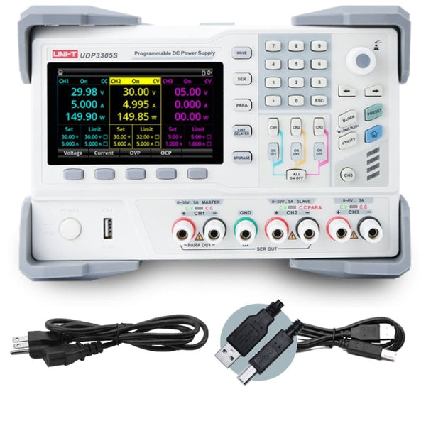 UDP3305S 4Ch 328W 30V/5A Programmable Linear DC Power Supply
