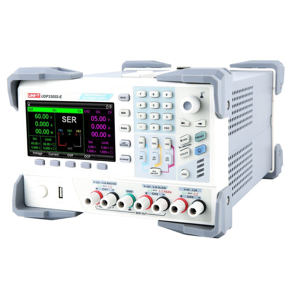 UDP3305S-E 4Ch 328W 30V/5A Programmable Linear DC Power Supply, EDU