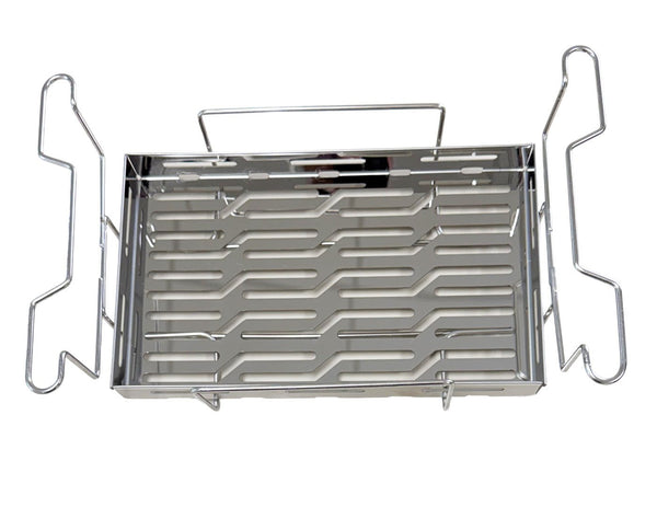 Stainless steel mesh basket with tray for use only with Sper Scientific 100009 Advanced Ultrasonic Cleaner with Heater + DeGas - 6 Liters
