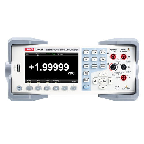 UNI-T UT8805E Performance-Series Bench Digital Multimeter&nbsp;is a 5½-digit auto-ranging True-RMS meter.