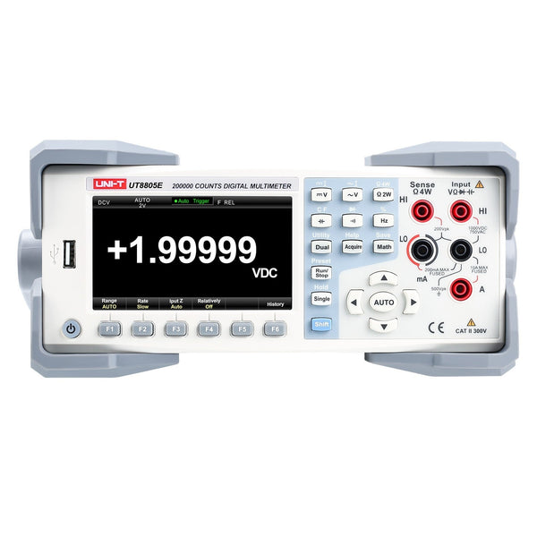 UNI-T UT8805E Performance-Series Bench Digital Multimeter&nbsp;is a 5½-digit auto-ranging True-RMS meter.