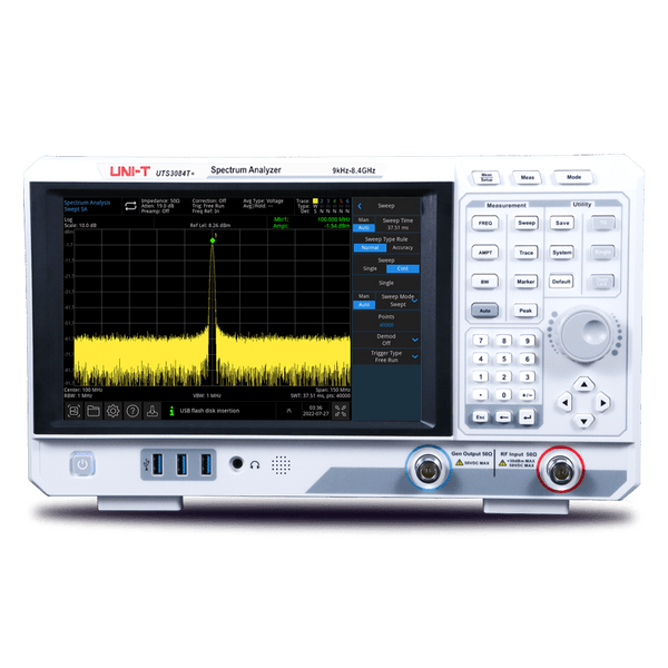 UTS3036T+ 3.6 GHz Spectrum Analyzer with Tracking Generator