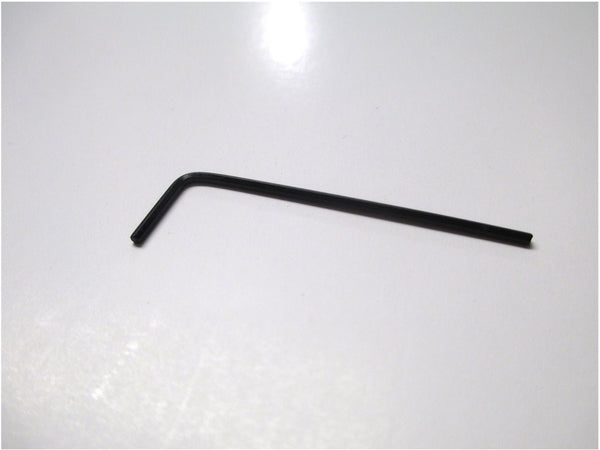Black Allen wrench by Davis Instruments, resting on a white surface.