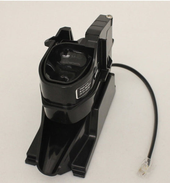 Black rain module replacement part by Davis Instruments with an RJ11 connector and visible product information label.