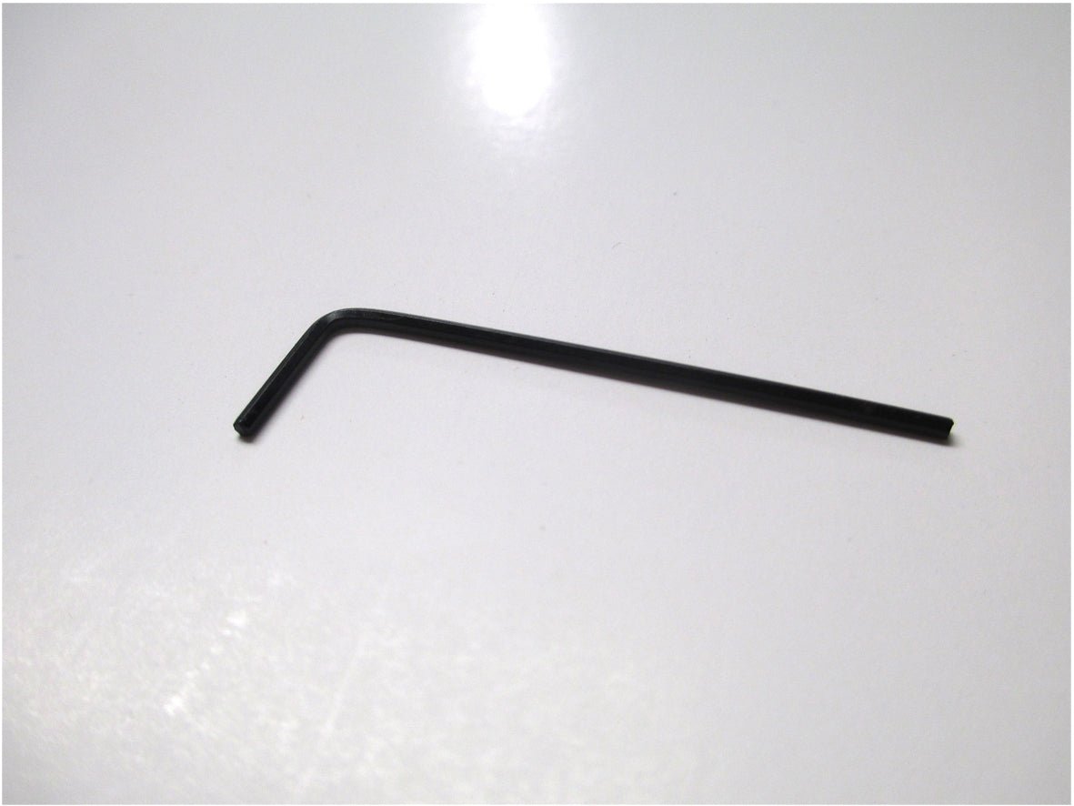 Black Allen wrench from Davis Instruments on a white surface.