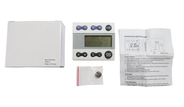 5-Channel Timer - Sper Scientific Direct