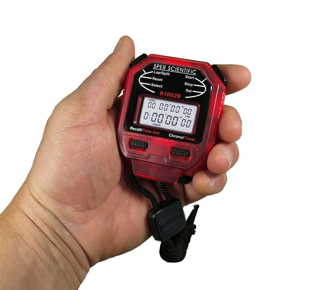 8-Memory Stopwatch - Sper Scientific Direct