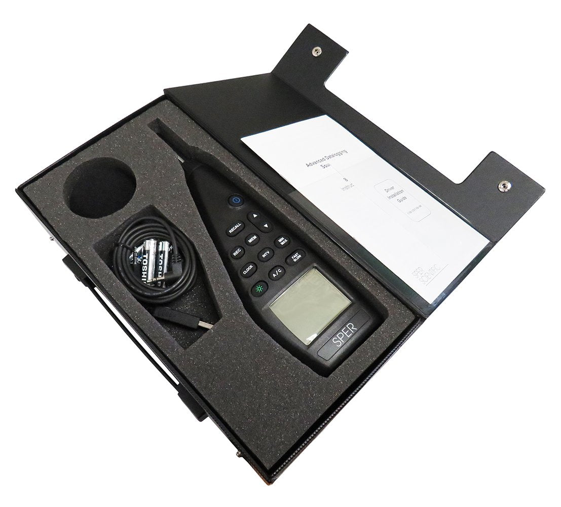 Advanced Datalogging Sound Meter | Sper Scientific Direct