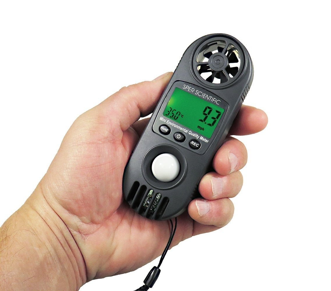 Advanced Mini Environmental Quality Meter (12 Parameters) | Sper Scientific Direct