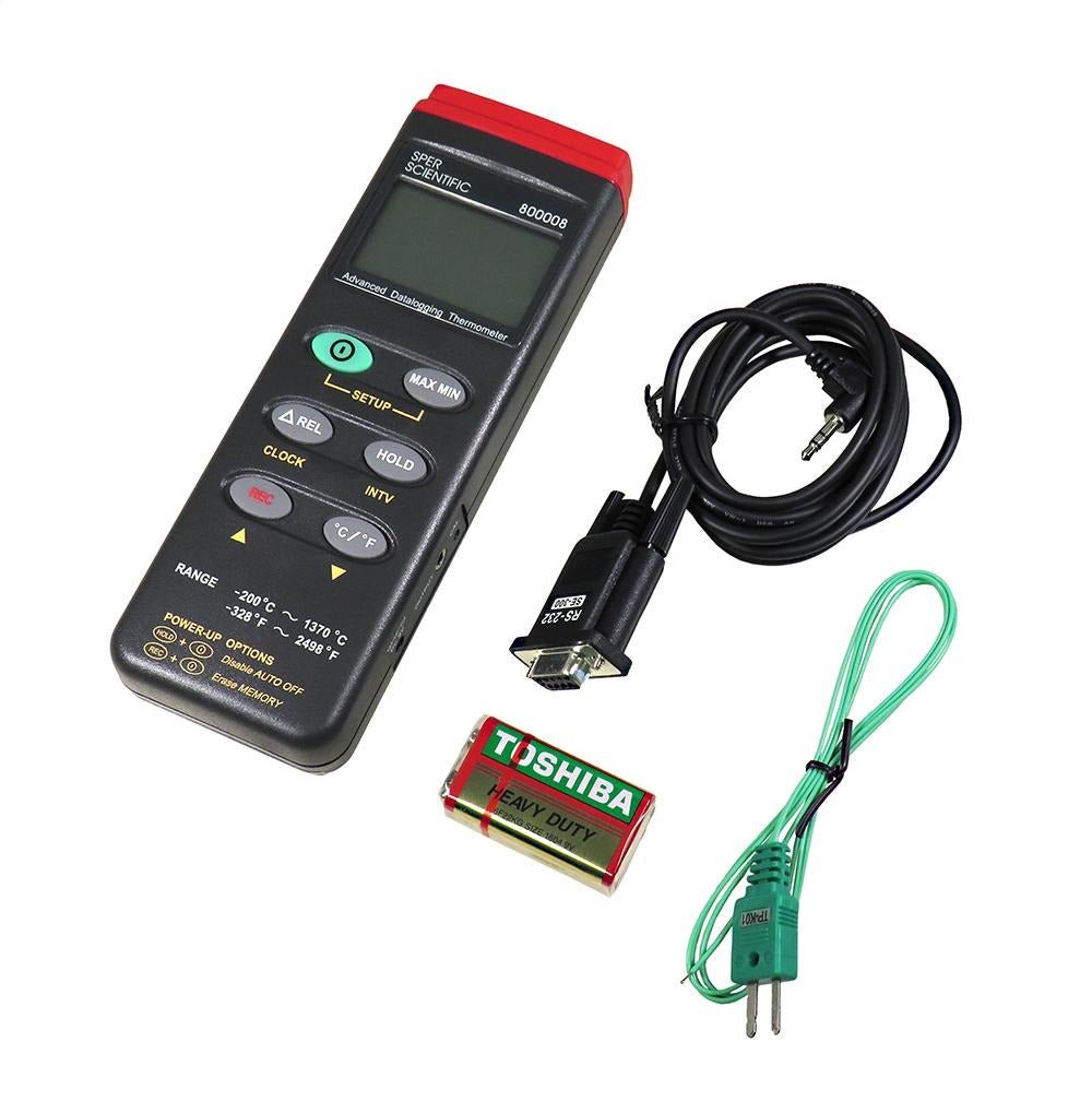 Advanced Thermocouple Datalogger | Sper Scientific Direct