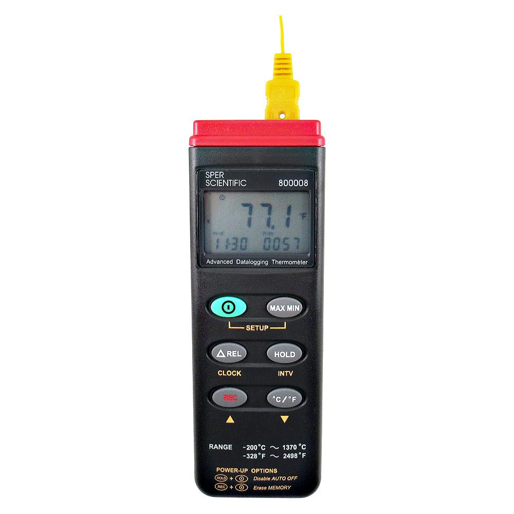 Advanced Thermocouple Datalogger | Sper Scientific Direct