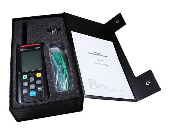 Bluetooth 4-Channel Datalogging Thermometer | Sper Scientific Direct