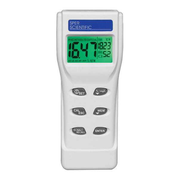 Combination Water Meter Kit with Conductivity/Salinity Probe | Sper Scientific Direct