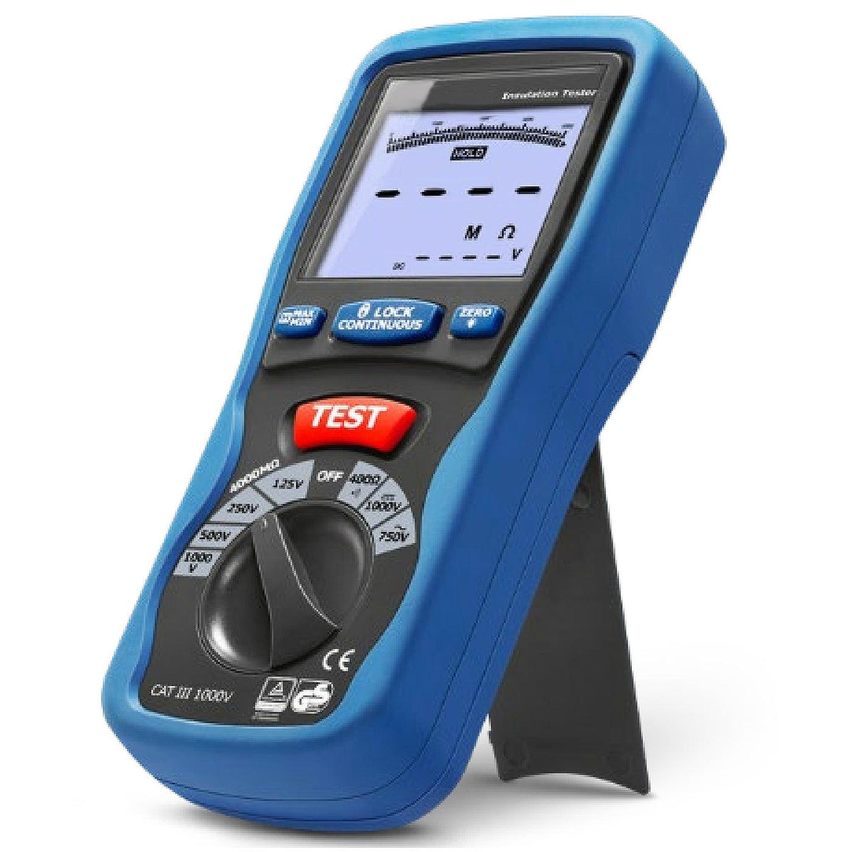 Electrical Insulation Tester Kit with Dual Display | Sper Scientific Direct