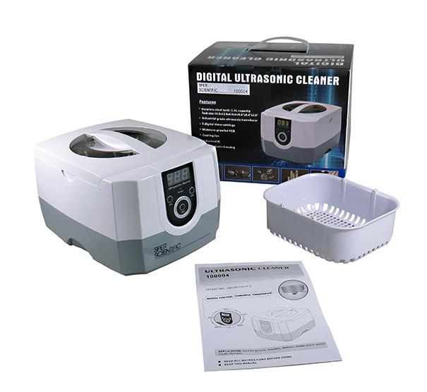 High Powered Ultrasonic Cleaner - 1.4 Liters | Sper Scientific Direct
