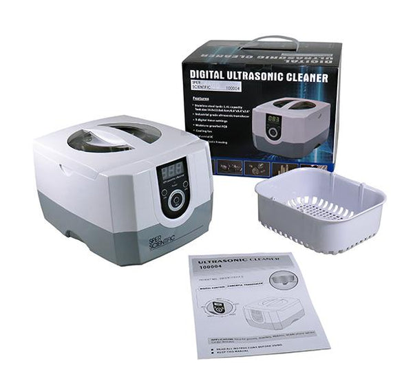 High Powered Ultrasonic Cleaner - 1.4 Liters | Sper Scientific Direct