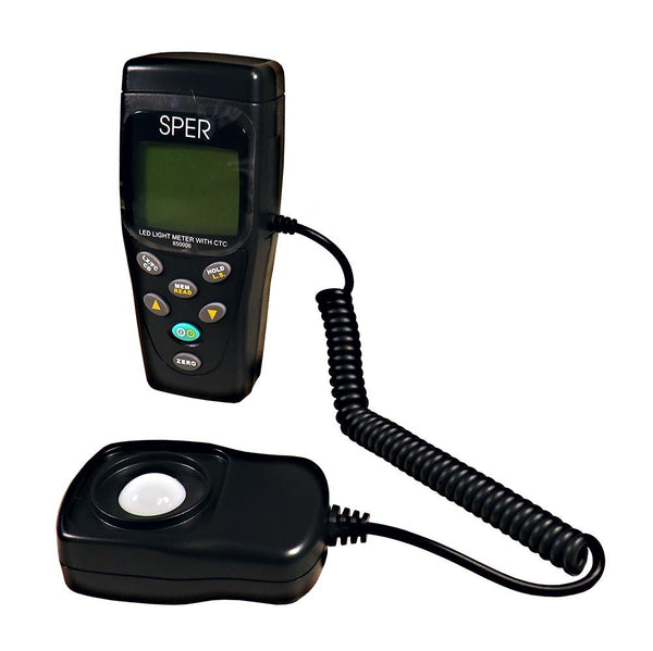 LED Light Meter with Color Temperature Compensation | Sper Scientific Direct